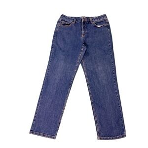 Liz Claiborne Jeans 12 petite relaxed straight leg